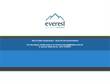 Tablet Screenshot of everest-trading.com